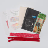 Zipped Tray bag - Moda (Antique Patches)