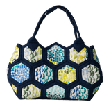 Quilt as you go small Bag - Moda Pixel Fabric Pack (NO TEMPLATES)