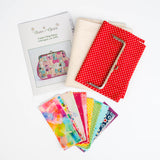 Large Clasp Purse Kit- Multi Coloured Version