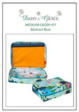 Medium Caddy Kit  - Abstract Blue