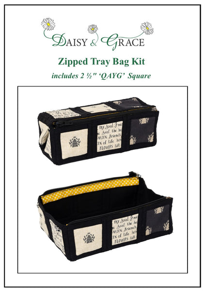 Zipped Tray bag - Moda Bees