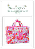 Sew Organised Caddy Bag KIT - Tula Pink (pink and turquoise rabbits)