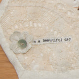 Slow Stitching Doily Fabric and Treasure pack
