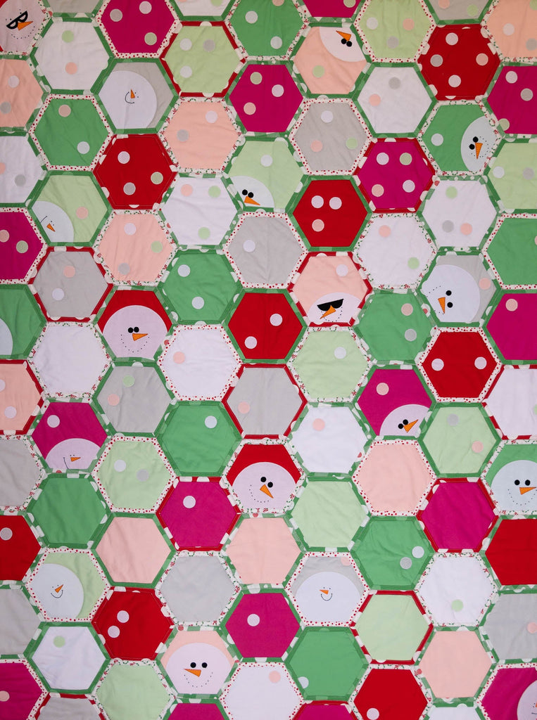 "Quilt As You go" Template 3 1/2" Hexagon Daisy and Grace