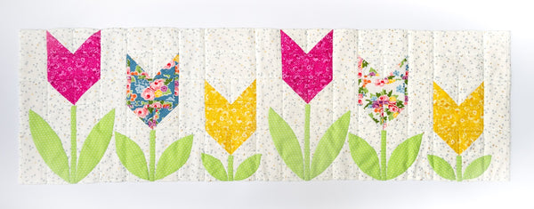 Tulip Table Topper, Fabric & Templates Set