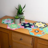 Star in a Hexagon- Set of 3 templates- 1¼"