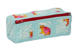 Zipped Tray bag - Tula Pink Racoons- Turquoise