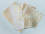 Slow Stitching Doily Fabric and Treasure pack