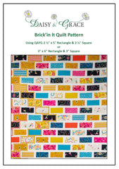 Brick'in It Quilt Pattern