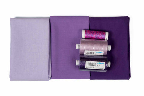 Fat Quarter Thread Bundle - Purple
