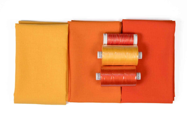 Fat Quarter Thread Bundle - Orange