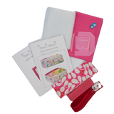 2 1/2" Square Tray bag - Pink Chic