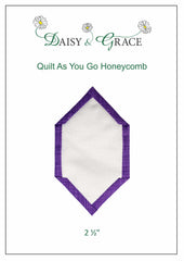 "Quilt As You go" Template - 2 1/2" Honeycomb