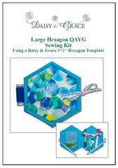 Large Hexagon Sewing Book Pattern