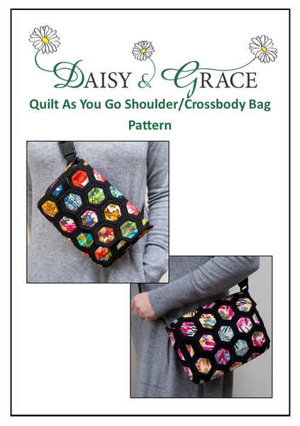 "QAYG" Shoulder / Cross Body Bag, Templates and Pattern combination