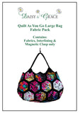 Quilt as you go Large Bag Fabric Pack -Moda Playground(NO TEMPLATES)