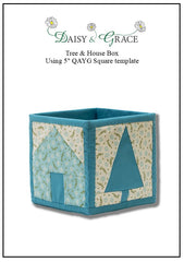 Tree & House Box Pattern