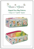Zipped tray bag Pattern