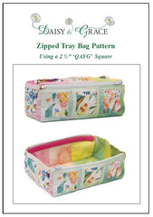 Zipped tray bag Pattern