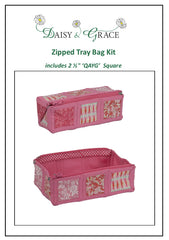 2 1/2" Square Tray bag - Liberty Pink