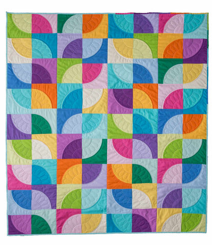 Colour Pop Quilt Top