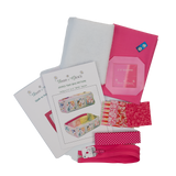 2 1/2" Square Tray bag - Liberty Pink