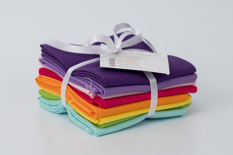 Floral Embroidery Fat 1/8th bundle