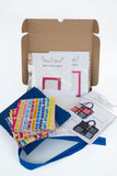 Zipped Bucket Bag Kit & Templates - Washi Tape
