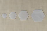 50 Freezer Paper Hexagons- 3/4"