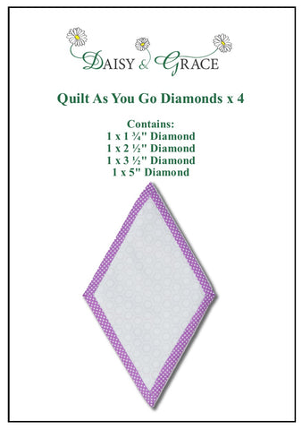 Complete set of 'QAYG' Diamonds