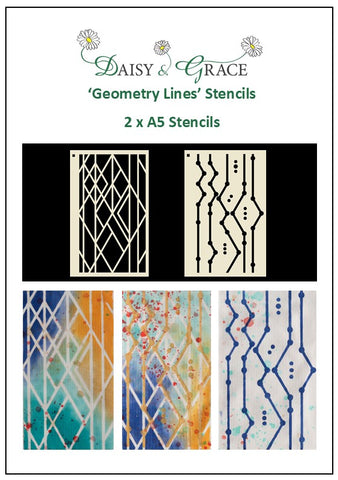 Daisy & Grace Geometry Stencils and FPP & EPP patterns