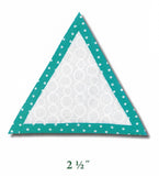 "Quilt As You Go" Template - 2 1/2" Triangle