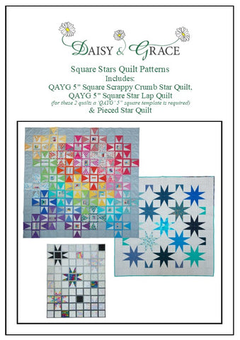 Square Stars Quilt Patterns