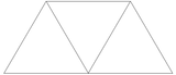 "Quilt As You Go" Template - 3 1/2" Triangle