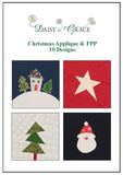 Christmas Applique and FPP (foundation paper piecing) Pattern