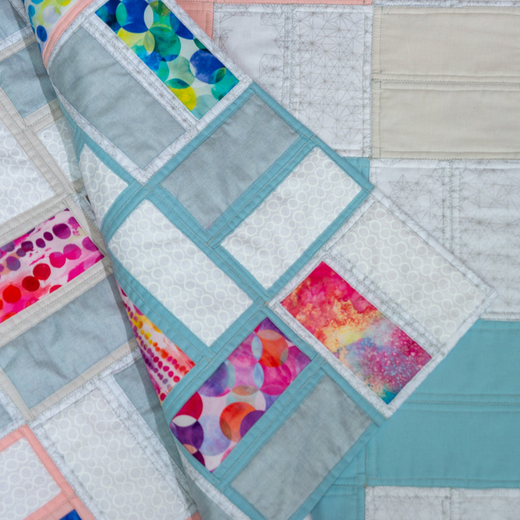 Rectangular Quilt Pattern Rectangle Stepping Stones Quilt Pattern – Daisy and Grace