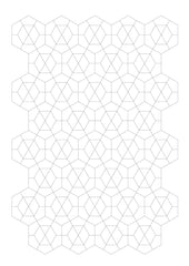 QAYG Crown, Diamond & Triangle Design Sheet