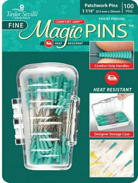 Magic Pins (Patchwork) x 100